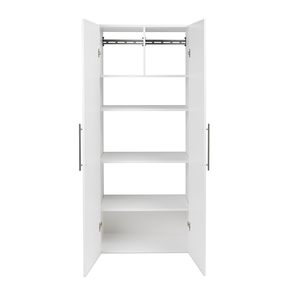 Prepac HangUps Large Storage Cabinet - 30-in - White 10 Prepac HangUps Large Storage Cabinet - 30-in - White - Image 8