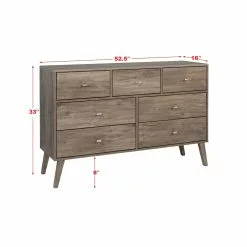 Prepac Milo 7-Drawer Dresser - Drifted Gray -Prepac Shop 330768966 AlternateImage5
