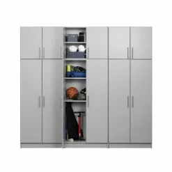 Prepac Elite 6-Piece Storage Set - 96-in - Grey 8 Prepac Elite 6-Piece Storage Set - 96-in - Grey -Prepac Shop 330768970 MainImage 001