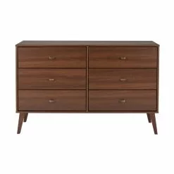 Prepac Milo 6-Drawer Dresser - Cherry