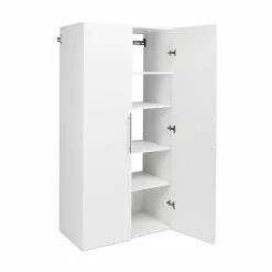 Prepac HangUps 3-Piece Storage Cabinet Set - 108-in - White 19 Prepac HangUps 3-Piece Storage Cabinet Set - 108-in - White -Prepac Shop 330768979 AlternateImage6