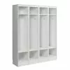 Prepac Narrow Entryway Organizer - Set Of 4 - White
