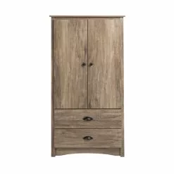 Prepac Salt Spring Armoire - 58-in X 31-in - Drifted Gray -Prepac Shop 330768987 MainImage frCA
