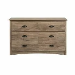 Prepac Salt Spring Kids 6-Drawer Dresser - Drifted Gray -Prepac Shop 330768993 MainImage 001