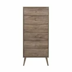 Prepac Milo Tall 6-Drawer Chest - Drifted Gray -Prepac Shop 330768995 AlternateImage2