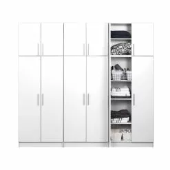 Prepac Elite 6-Piece Storage Set - 96-in - White -Prepac Shop 330768997 MainImage 001