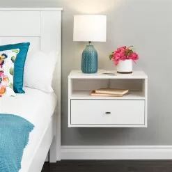 Prepac Bedroom White Nightstand -Prepac Shop 330781038 AlternateImage2
