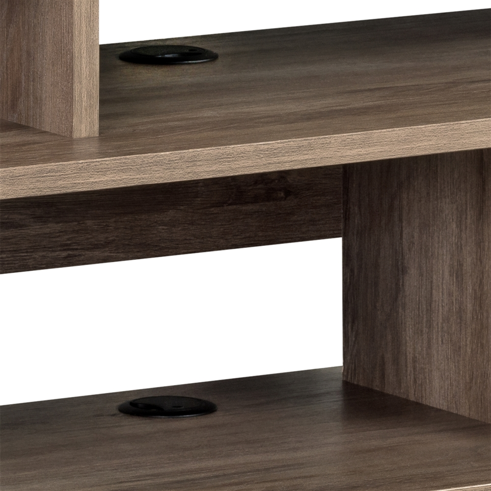 Prepac Drifted Gray Wall-Mounted Console 4 Prepac Drifted Gray Wall-Mounted Console - Image 2