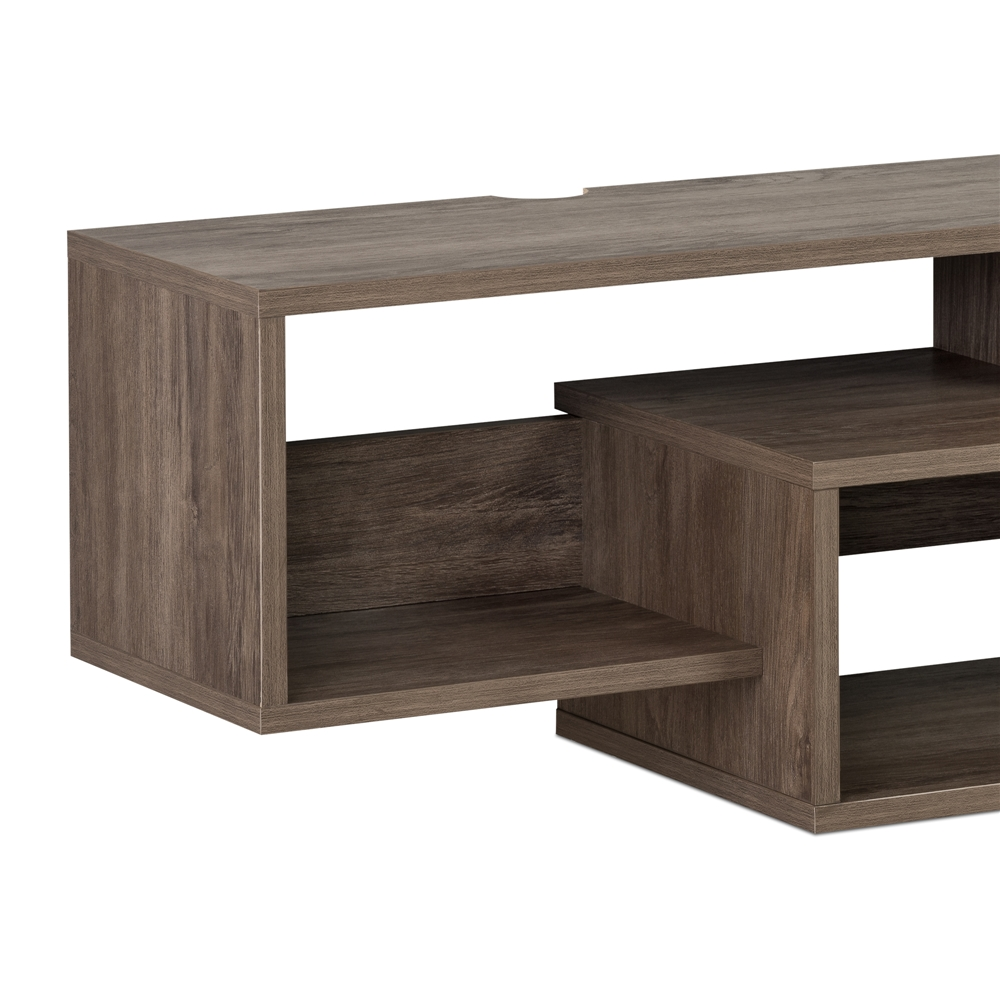 Prepac Drifted Gray Wall-Mounted Console 7 Prepac Drifted Gray Wall-Mounted Console - Image 5