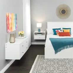 Prepac White 4-Drawer Double Dresser -Prepac Shop 330781042 AlternateImage7