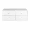 Prepac White 4-Drawer Double Dresser 1 Prepac White 4-Drawer Double Dresser -Prepac Shop 330781042 MainImage 001
