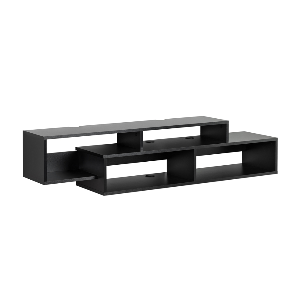 Prepac Black Wall-Mounted Console 4 Prepac Black Wall-Mounted Console - Image 2