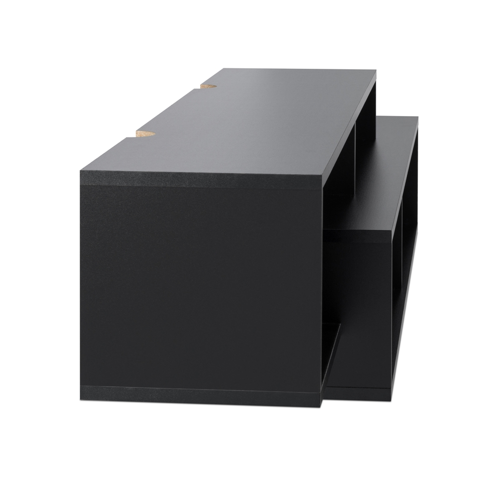 Prepac Black Wall-Mounted Console 7 Prepac Black Wall-Mounted Console - Image 5