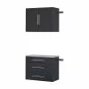 Prepac HangUps 30-in X 72-in Black Composite Wood - Storage Set A (2-Pack) 2 Prepac HangUps 30-in X 72-in Black Composite Wood - Storage Set A (2-Pack) -Prepac Shop 330915419 MainImage 001