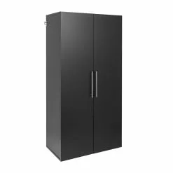 Prepac HangUps 36-in X 72-in Black Composite Wood Large Storage Cabinet -Prepac Shop 330915423 MainImage 001