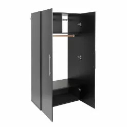 Prepac HangUps 36-in X 72-in Black Composite Wood Wardrobe -Prepac Shop 330915426 AlternateImage1