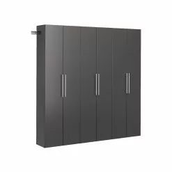 Prepac HangUps 72-in X 72-in Black Composite Wood - Storage Set C (3-Pack) -Prepac Shop 330915433 MainImage 001