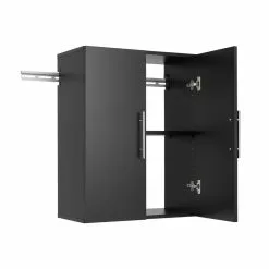 Prepac HangUps 24-in X 72-in Black Composite Wood Upper Storage Cabinet -Prepac Shop 330915435 AlternateImage5