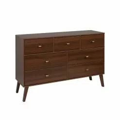Prepac Milo Cherry Pine Contemporary 7-Drawer Dresser -Prepac Shop 330928837 MainImage 001