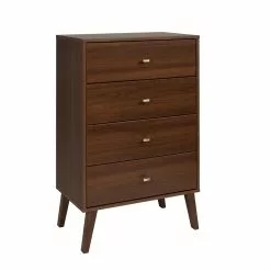 Prepac Milo Cherry Pine Contemporary 4-Drawer Chest -Prepac Shop 330928839 MainImage 001