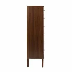Prepac Milo Cherry Pine Contemporary 6-Drawer Tall Chest -Prepac Shop 330928841 AlternateImage4
