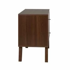 Prepac Milo Cherry Pine Contemporary 2-Drawer Nightstand