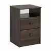 Prepac Astrid 2-Drawer Espresso Pine Nightstand -Prepac Shop 330981244 MainImage 001