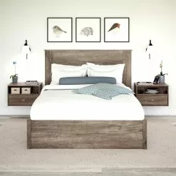 Prepac Drifted Grey Pine Nightstand With Open Shelf 15 Prepac Drifted Grey Pine Nightstand With Open Shelf -Prepac Shop 331062693 AlternateImage6