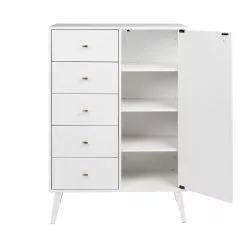 Prepac Milo White Pine 5-Drawer Combo Dresser 13 Prepac Milo White Pine 5-Drawer Combo Dresser -Prepac Shop 331062696 AlternateImage1