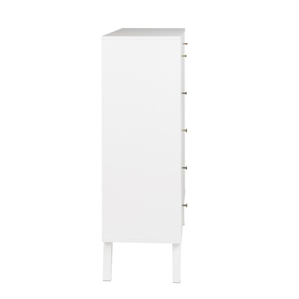Prepac Milo White Pine 5-Drawer Combo Dresser 10 Prepac Milo White Pine 5-Drawer Combo Dresser - Image 8