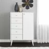 Prepac Milo White Pine 5-Drawer Combo Dresser 1 Prepac Milo White Pine 5-Drawer Combo Dresser -Prepac Shop 331062696 AlternateImage3