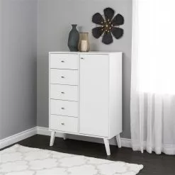 Prepac Milo White Pine 5-Drawer Combo Dresser 14 Prepac Milo White Pine 5-Drawer Combo Dresser -Prepac Shop 331062696 AlternateImage6