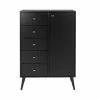 Prepac Milo Black Pine 5-Drawer Combo Dresser 1 Prepac Milo Black Pine 5-Drawer Combo Dresser -Prepac Shop 331062705 MainImage 001
