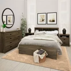 Prepac Salt Spring Drifted Grey Pine 8-Drawer Double Dresser -Prepac Shop 331062709 AlternateImage6