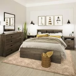 Prepac Salt Spring Drifted Grey Pine 8-Drawer Double Dresser -Prepac Shop 331062709 AlternateImage7