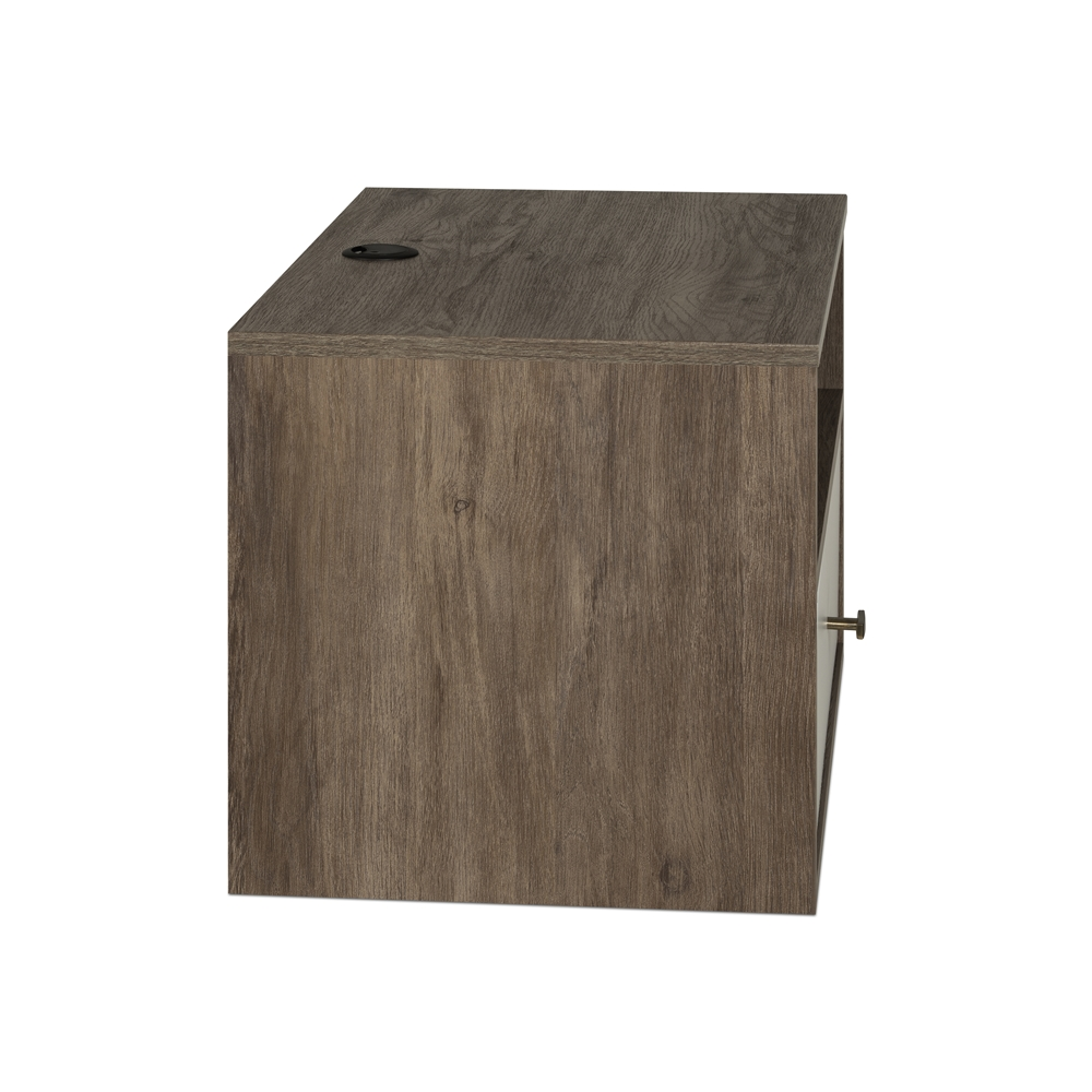 Prepac Drifted Grey And White Pine Nightstand - Set Of 2 8 Prepac Drifted Grey And White Pine Nightstand - Set Of 2 - Image 6