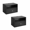 Prepac Black Pine Nightstand - Set Of 2 -Prepac Shop 331062714 MainImage 001