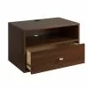 Prepac Cherry Pine Nightstand With Open Shelf -Prepac Shop 331062717 AlternateImage2